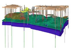 FI 3D block model